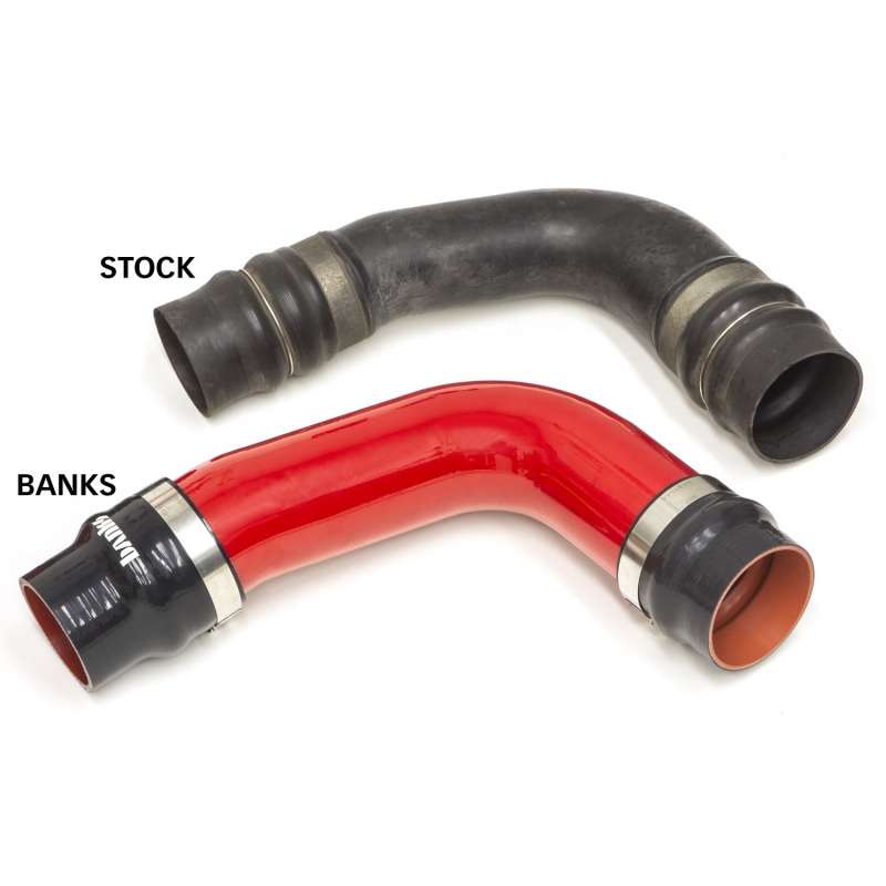 Ram 3500 Boost Tube - Cold Side - Banks Power - Red - `10-`12